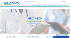 Desktop Screenshot of medinexo.com